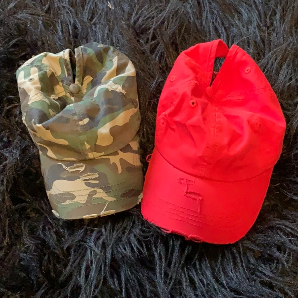 Ponytail hats